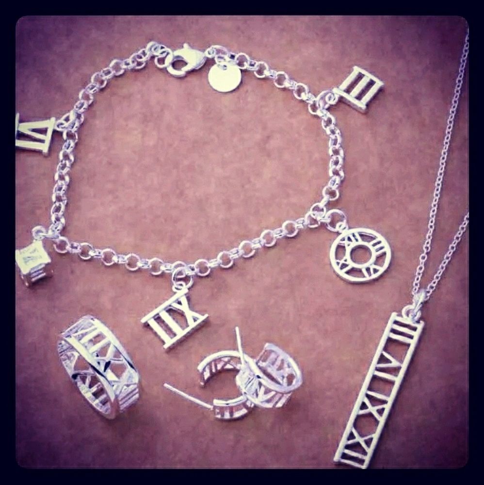 5 piece .925 Atlas Collection